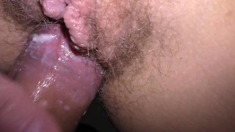 Red-hot roomie's juicy lips savor my thick meat !