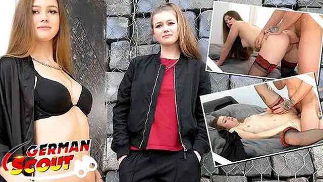 German Scout - Petite Teen Olivia Sparkle (18) Gets Picked Up for Casting Fuck by Big Dick🍆