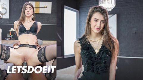 Lina Luxa's Anal👌 Slutsation: Massive BBC Stretching Her Asshole Walls