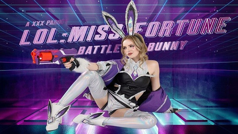 Scarlett Sage's Tight Pussy✌ Gets Railed by Miss Fortune's Huge Cock🌭