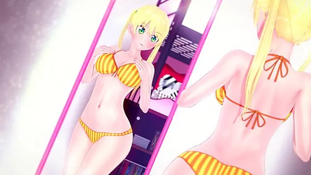 MIRIKA DESIRES NAOYA TO STARE AND PENETRATE HER ???? KANOJO MO KANOJO HENTAI