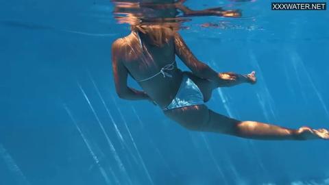 Naughtiest Euro siren Sofi Otis gets ravaged by the poolside cum dumpster