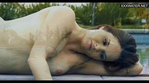 Vanessa enjoys pool sex