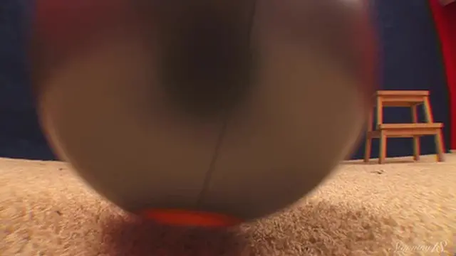 Slender Brunette Babe Full Of K Looking Lusty And Hot Teases By Rolling Ball!