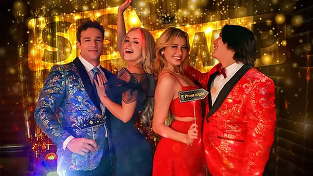 Hot BFFs Take Their boyfriends To The Next Level Of Intimacy!