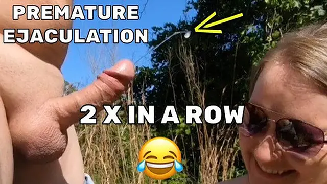 Ejaculation Ends Orgasm💦 &mdash;  He Cums Twice in 15 and 18 Seconds