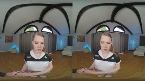 “Detroit Become Human's” sentient prostitute seeks dick🌭 and cock🌭 worship - 'Kara' gets horny🥵