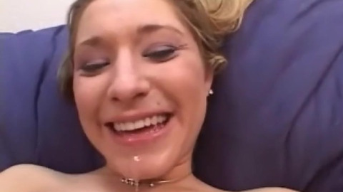 Blonde bombshell Kayla Marie's juicy slit ravaged mercilessly
