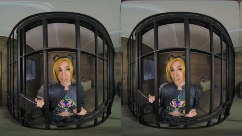 Maya Woulfe Fucks Like A Jojo's Bizarre Whore Behind Bars With Prison Beef