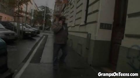 'Saucy senior seduction: 'Gramps' gets wild with nubile nymph'