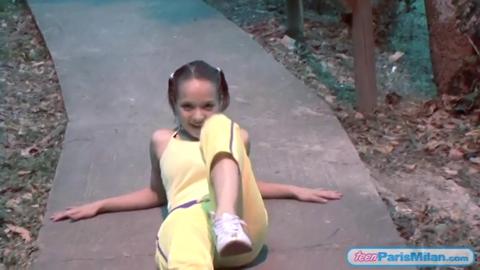 Giant-Titted Teen Unleashes Her Plump Playthings