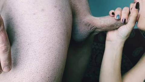 Teen Italian gets blown deep throat by massive cock🍆 swallowing cum