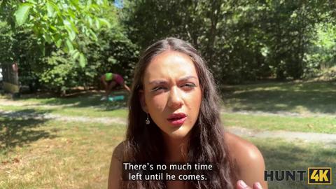 Teen Deepthroat Session with an Old Rich Stranger in the Park - @#