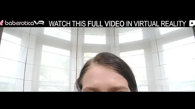 VR Alice Lee Hot Solo &mdash;  Devouring Massive Black Dildo On Couch