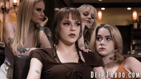 Tiny Teen Kyler Quinn Devastated In Intense Threesome