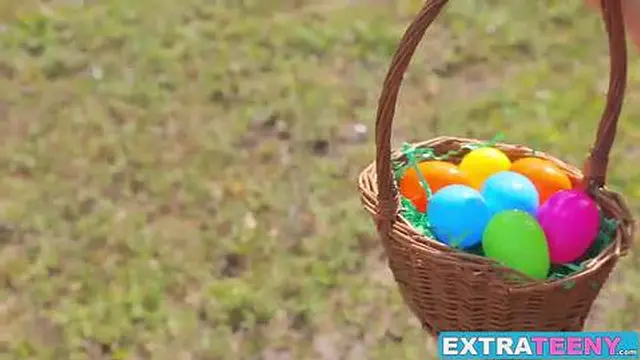 Bambi Brooks gets her tiny teeny pussy ravaged by big dick