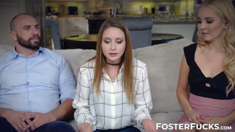 Mature Aaliyah & Stepdaughters Laney Grey In Hot Threesome XXX