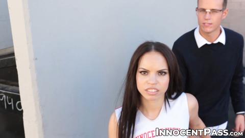 Chick Tory Gobbles & Rides Her Geektastic Professor Justin