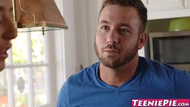 Big butt teen Avery Adair getting cowgirl and creampie