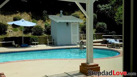 Stepdaddy Fucks Young Stepdaughter Roughly at Home