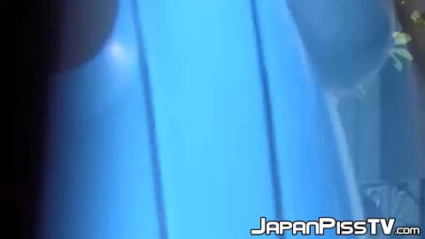 Japanese Teens Succinctly Urinate For Public Pleasure