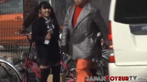 Raw 18-Year-Old Japanese Legs Caught In Public Explicitness