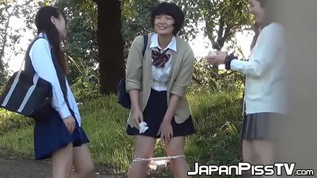 Stranger films wild Japanese teens urinating in open spaces