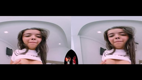 VR Latina Teens Hard淫InHer公寓3D体验