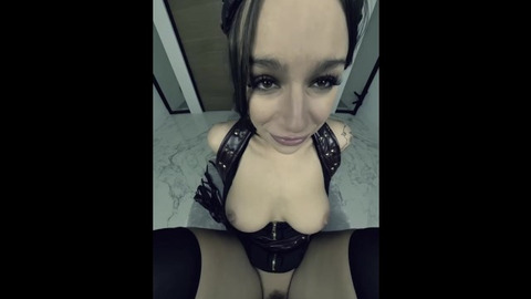 April Olsen, Naughty😈 Sucker Punch Blonde, Goes Very Deep In XXX Action, Part 3