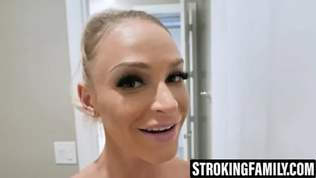 I rub milf′s boobs while Bobby pleases me