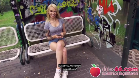 Crazy Public Sex In Germany: Guy Fucks 2 Teens