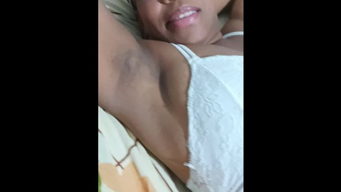 young black girl underarm action