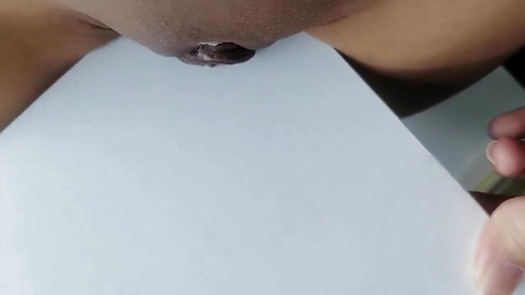 Teen Girl fucks with furniture and got a thrill from it