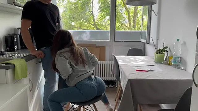 Roommate Slams Me Down in the Kitchen