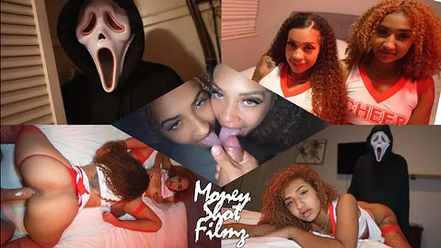 2 Teen Cheerleaders Have an Unexpected Shock and Get Hardcore Fucked