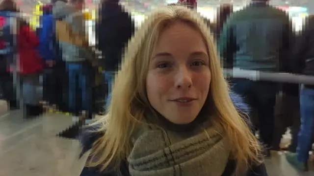 Quickie in the hockey stadium during the 3rd intermission!