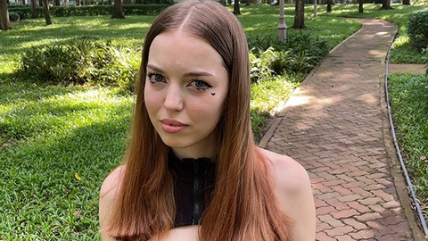 Eighteen-year-old girl convinced to give in to Han's seduction