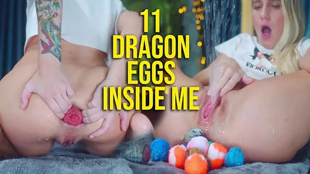 Wet Anal👌 Fingering👉 After Stretching with 11 Eggs Inside Me